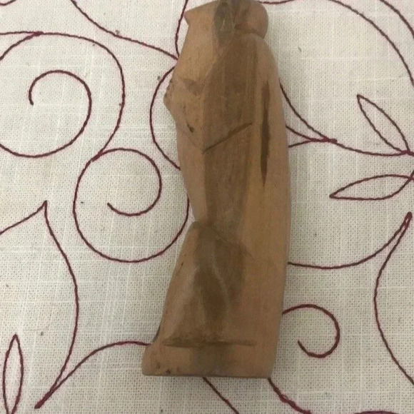 Vintage Hand Carved Wooden Monkey See No Evil, Hear No Evil, Speak No Evil - Picture 3 of 9